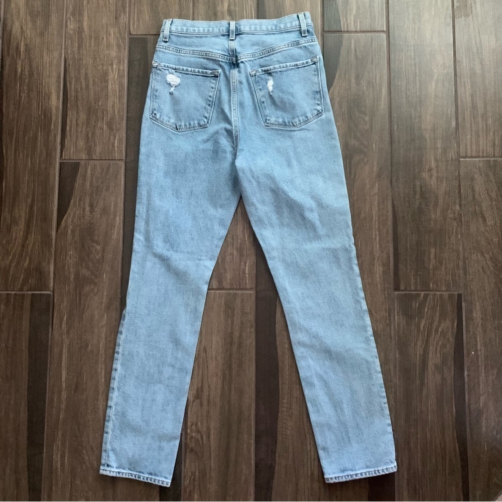 J Brand 1212 Runway High Rise Slim Straight Jeans in Achieve Havoc Sz 28 - Picture 6 of 10